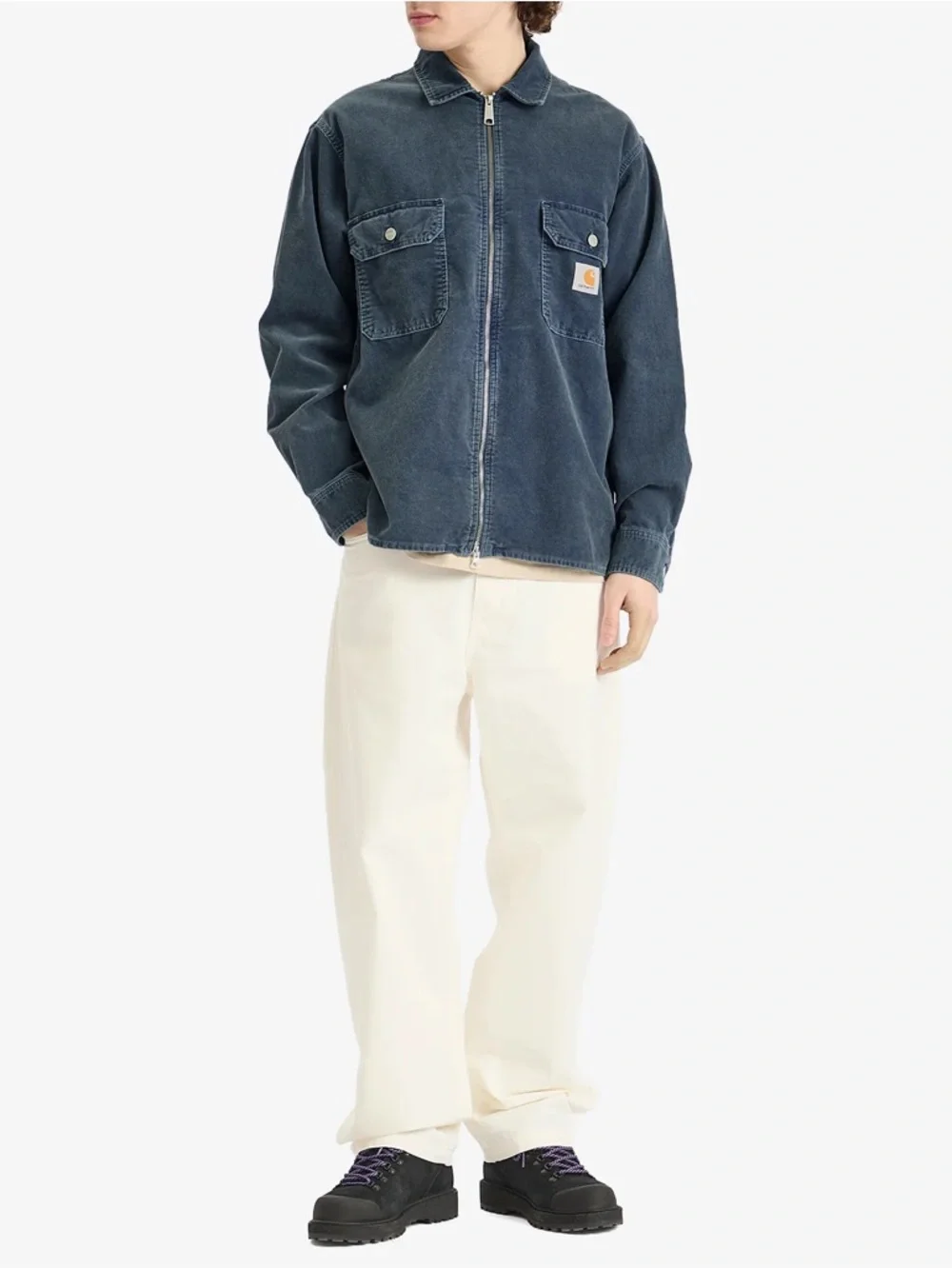 CARHARTT | WIP CORDUROY REYNOLD ZIP SHIRT JACKET | XL